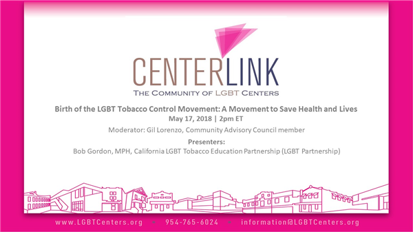 Image of Birth of the LGBT Tobacco Control Movement: A Movement to Save Health and Lives