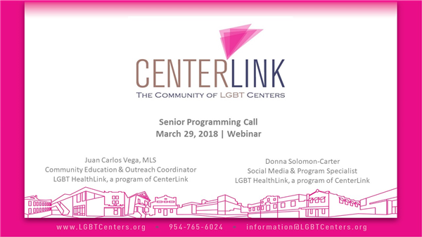 Image of 1st Quarter Seniors Programming Call Image of 1st Quarter Seniors Programming Call