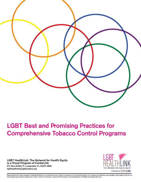 <p>This Best Practices Document is an excerpt from MPOWERED: Best and Promising Practices for LGBT Tobacco Prevention and Control, a document created by LGBT HealthLink as a response to the growing need for<br />best practices knowledge.</p>