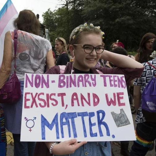 One in Four LGBT Youth Are Nonbinary image