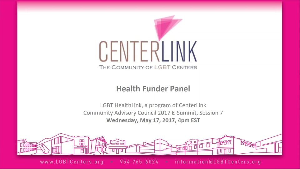 Image of Health Funder Panel Image of Health Funder Panel